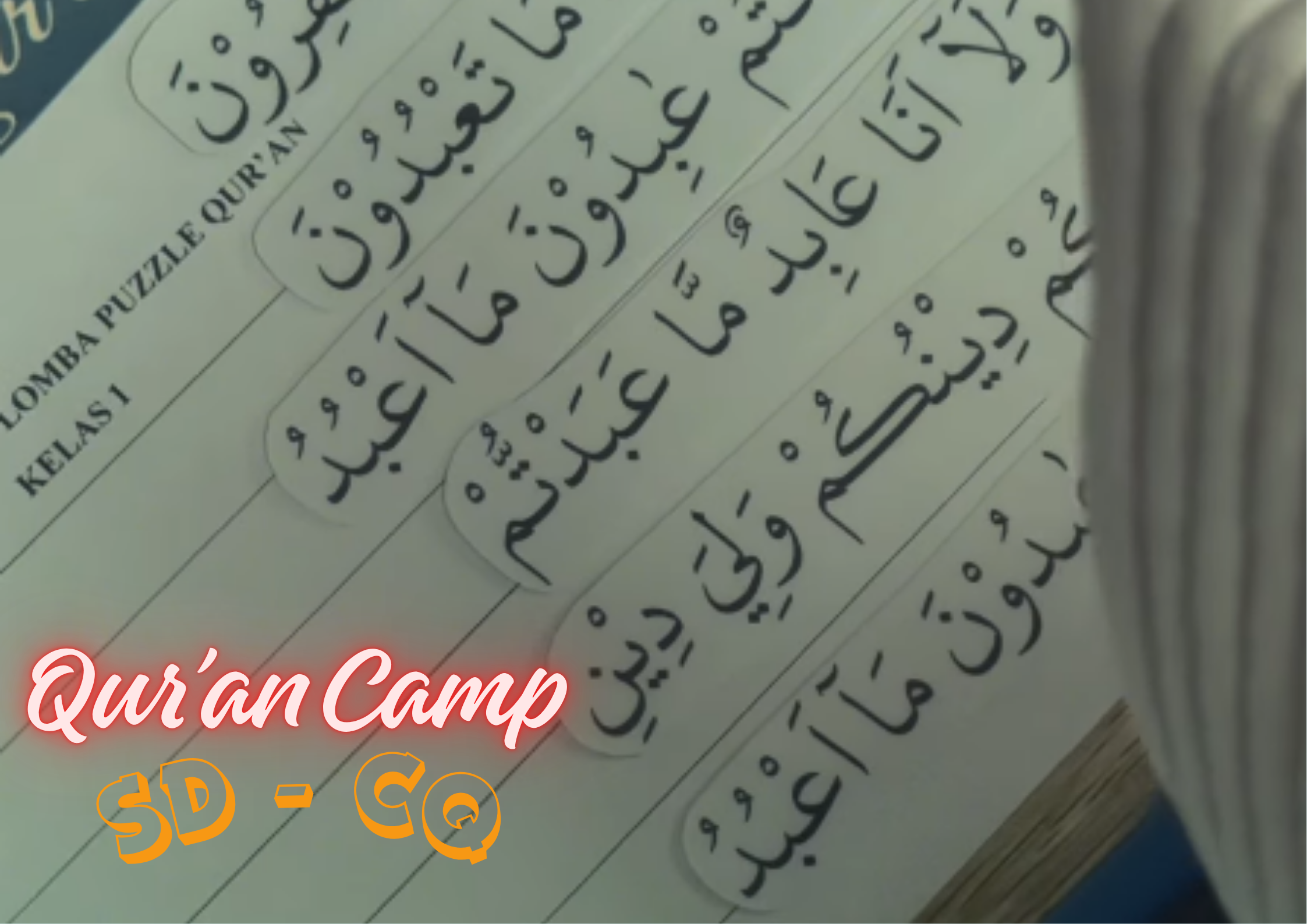 Puzzle Ayat di Qur’an Camp: Menguji Hafalan, Fokus, dan Ketelitian Siswa